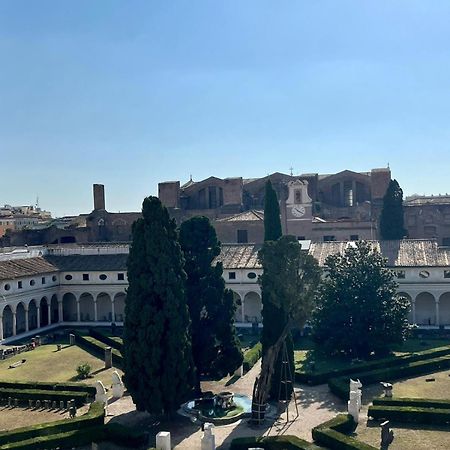 Camera X2 Con Splendida Vista Sulle Terme Di Diocleziano E Sul Chiostro Di Michelangelo Rom Eksteriør billede